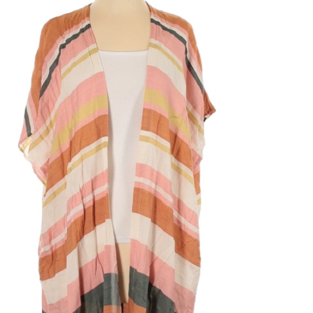 Brand new Ann Taylor Loft Kimono Striped Duster Size M/L
